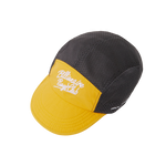 SIDE MESH NYLON CAP - YELLOW/GREY