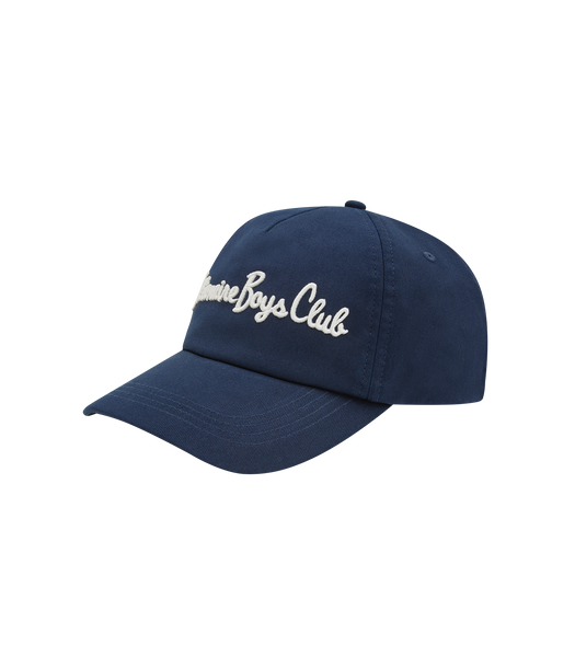 SIGNATURE SCRIPT DAD CAP - NAVY – Billionaire Boys Club