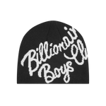 SCRIPT BEANIE - BLACK