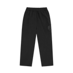 ARCH LOGO APPLIQUE WIDE LEG SWEATPANTS - BLACK