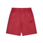 WASHED SMALL ARCH LOGO SHORTS - WASHED RED