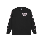 MULTI LOGO L/S T-SHIRT - BLACK
