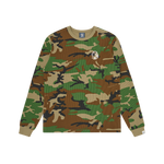 CAMO WAFFLE L/S T-SHIRT - CAMO