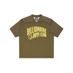 ARCH LOGO MESH FOOTBALL SHIRT - KHAKI