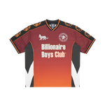 PANELLED FOOTBALL SHIRT - BURGUNDY
