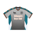 PANELLED FOOTBALL SHIRT - GREY