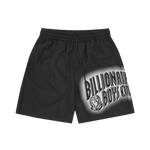 SPRAY ARCH LOGO SWIM SHORTS - BLACK