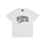 LEOPARD PRINT ARCH LOGO T-SHIRT - WHITE