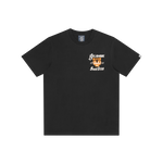 TIGER LOGO T-SHIRT - BLACK