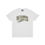 CAMO ARCH LOGO T-SHIRT - WHITE/GREEN