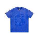 STENCIL ASTRO T-SHIRT - WASHED BLUE