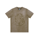 STENCIL ASTRO T-SHIRT - WASHED GREEN