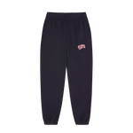 SMALL ARCH LOGO SWEATPANTS - NAVY/PINK LOGO