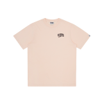 SMALL ARCH LOGO T-SHIRT - POWDER PINK