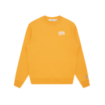 SMALL ARCH LOGO CREWNECK - ORANGE