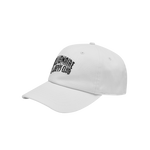 ARCH LOGO CURVED VISOR CAP - WHITE