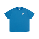 SMALL ARCH LOGO SPORTS JERSEY - AQUA BLUE