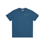 SERIF LOGO T-SHIRT - BLUE MARL