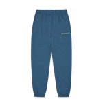 SERIF LOGO SWEATPANTS - BLUE MARL