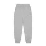 SERIF LOGO SWEATPANTS - HEATHER GREY