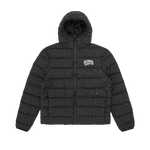 REFLECTIVE SMALL ARCH LOGO PUFFER JACKET - GALAXY