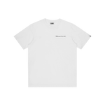 SERIF LOGO T-SHIRT - WHITE