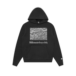 MOONSCAPE SERIF LOGO POPOVER HOOD - BLACK