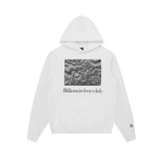 MOONSCAPE SERIF LOGO POPOVER HOOD - WHITE