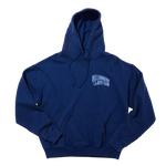 WASHED ARCH LOGO POPOVER HOOD - NAVY