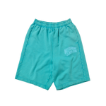WASHED ARCH LOGO SHORTS - TEAL