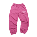 WASHED ARCH LOGO SWEATPANTS - PINK
