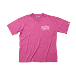 WASHED ARCH LOGO T-SHIRT - PINK