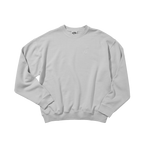 WASHED FLYING B CREWNECK - CHALK GREY