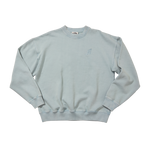 WASHED FLYING B CREWNECK - LIGHT BLUE