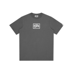 FRAMED ARCH LOGO T-SHIRT - SPACE GREY