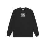 FRAMED ARCH LOGO L/S T-SHIRT - BLACK