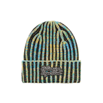 SCRIPT LOGO SPACE DYE BEANIE - MULTI