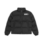BB ASTRO PANELLED PUFFER JACKET - BLACK