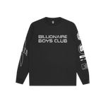 BB ASTRO DIGI LOGO LS T-SHIRT - BLACK