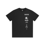 BB ASTRO DIGI LOGO T-SHIRT - BLACK