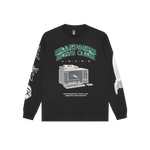 SPACE TRAVEL LS T-SHIRT - BLACK