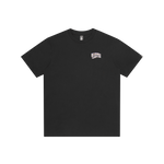 DOUBLE ARCH LOGO T-SHIRT - BLACK