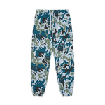 KIDS CAMO SWEATPANTS - BLUE CAMO