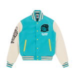 KIDS ASTRO VARSITY JACKET - BLUE