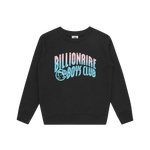 KIDS GRADIENT ARCH LOGO CREWNECK - BLACK