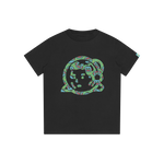KIDS ROBOT FILL ASTRO T-SHIRT - BLACK