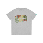 KIDS SPACE CAMO ARCH LOGO T-SHIRT - HEATHER GREY