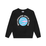 KIDS PLANET CREWNECK - BLACK