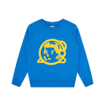 KIDS ASTRO CREWNECK - BLUE