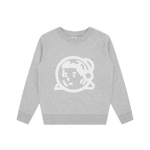 KIDS ASTRO CREWNECK - HEATHER GREY
